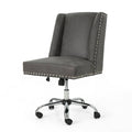 Slate Microfiber Desk Chair M2730