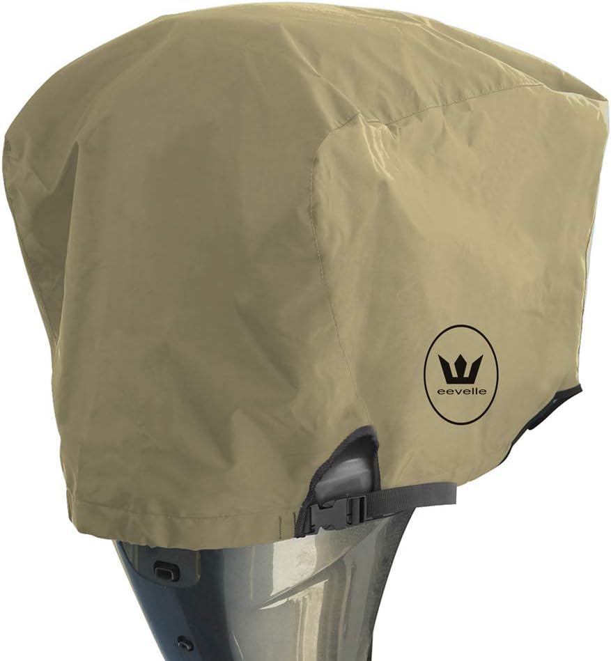 Heavy Duty 600D Polyester Outboard Boat Motor Cover X797992