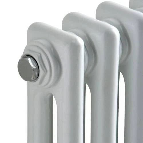 White Cast Iron Style Radiator H120