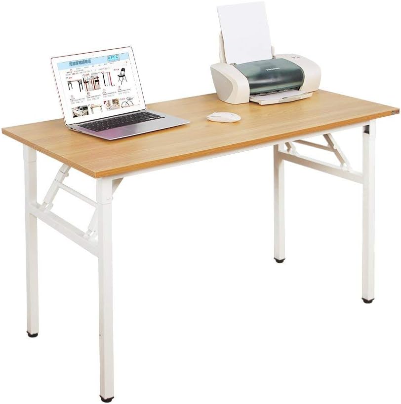 White Compact Folding Desk T60904