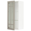 White Glass Wall Cabinet M548