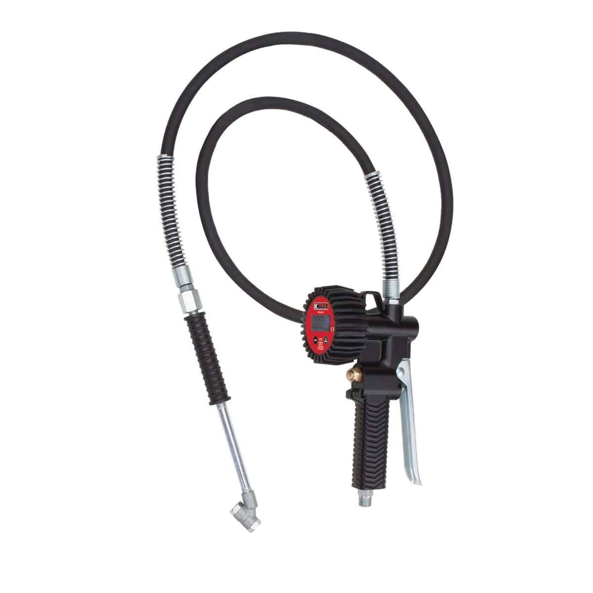 Aluminum Die Cast Heavy Duty Tire Inflator Gauge Q7832