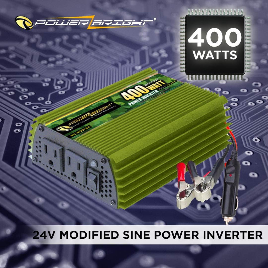 2300 Watt 24V Power Inverter with Dual 110V AC Outlets O3731