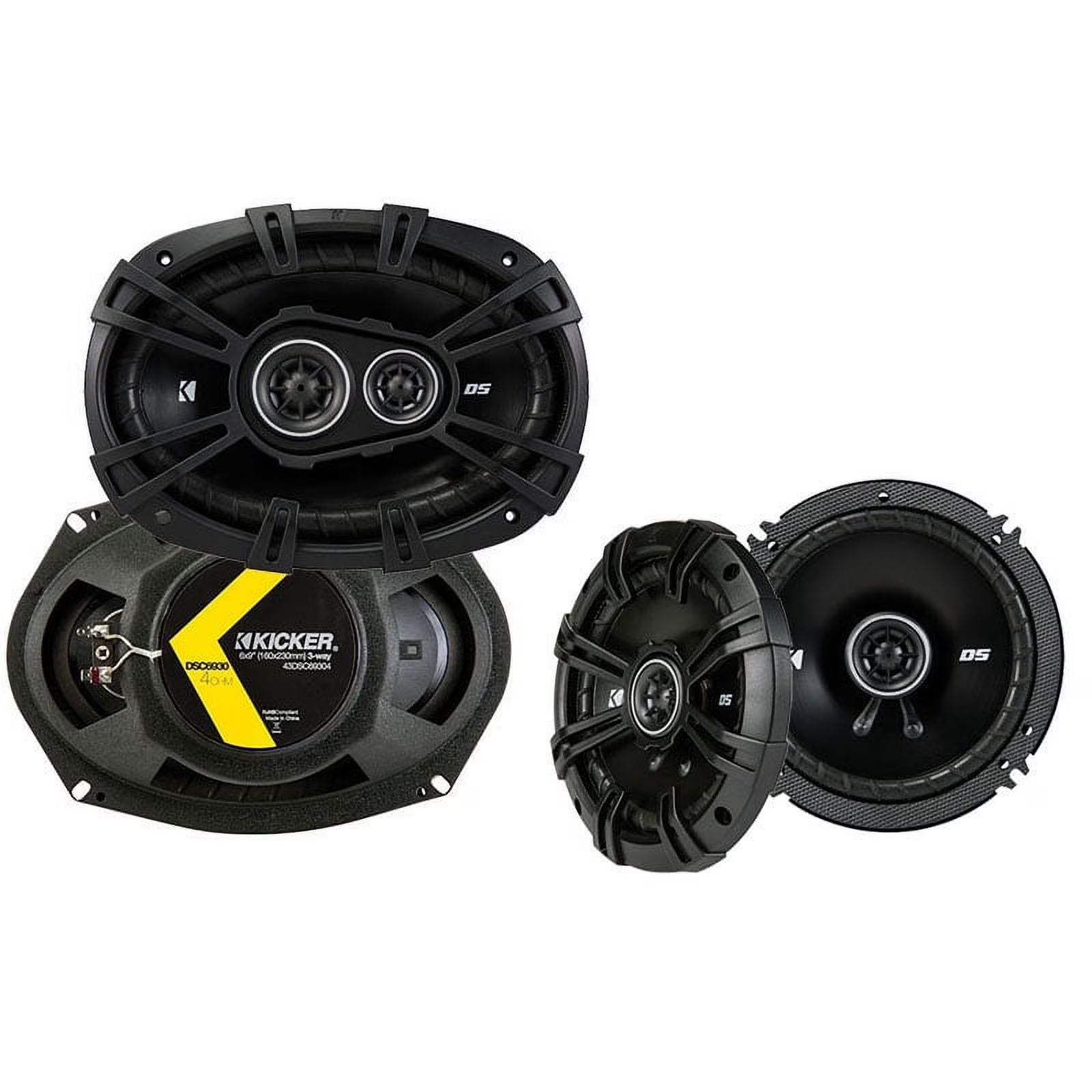 Kicker DSC65 DSC693 Speaker Package B2469