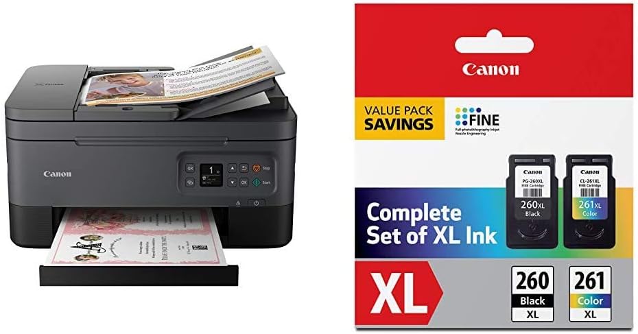 Black Wireless Inkjet All-in-One Printer Z178