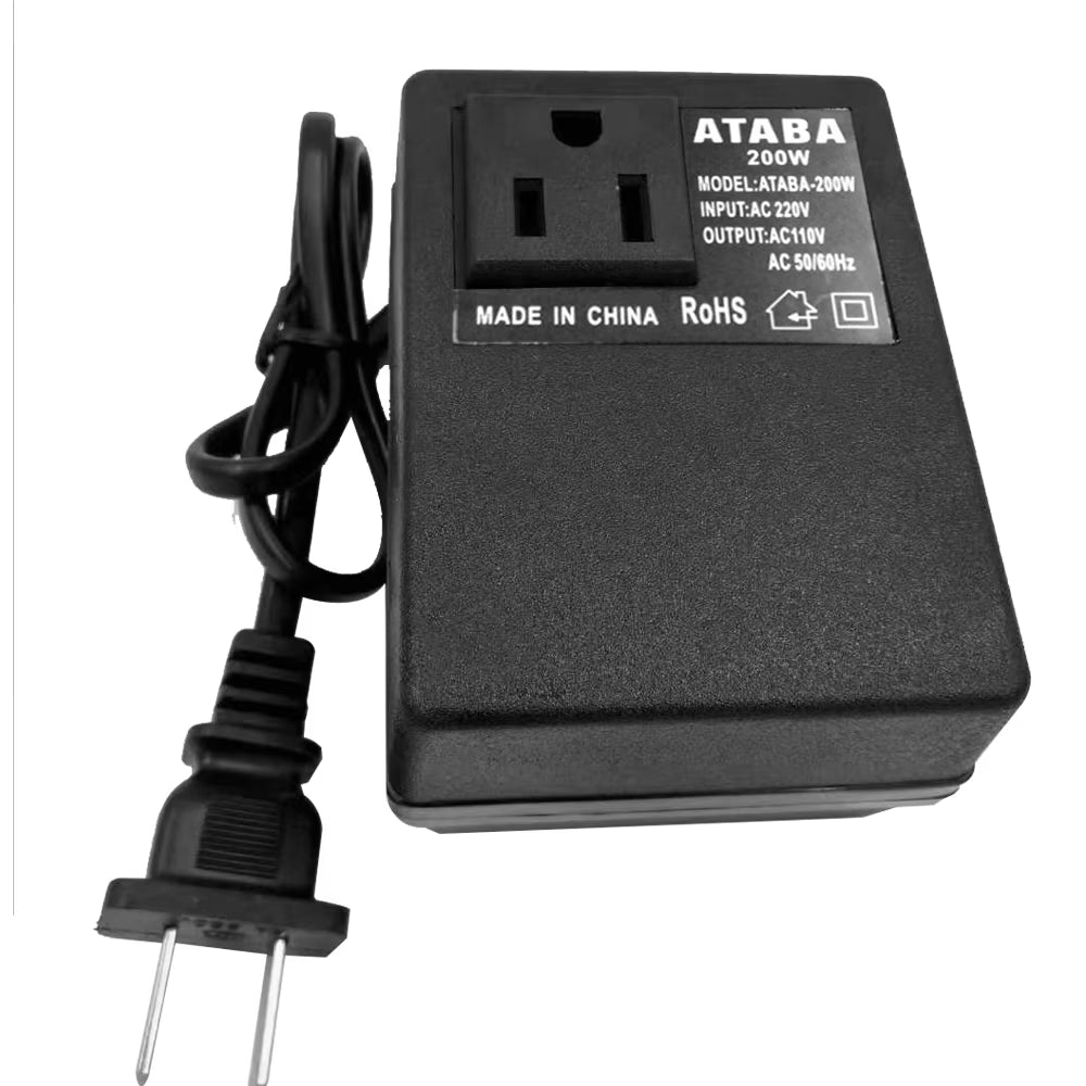 200W AC 220V Step Down Voltage Converter D409