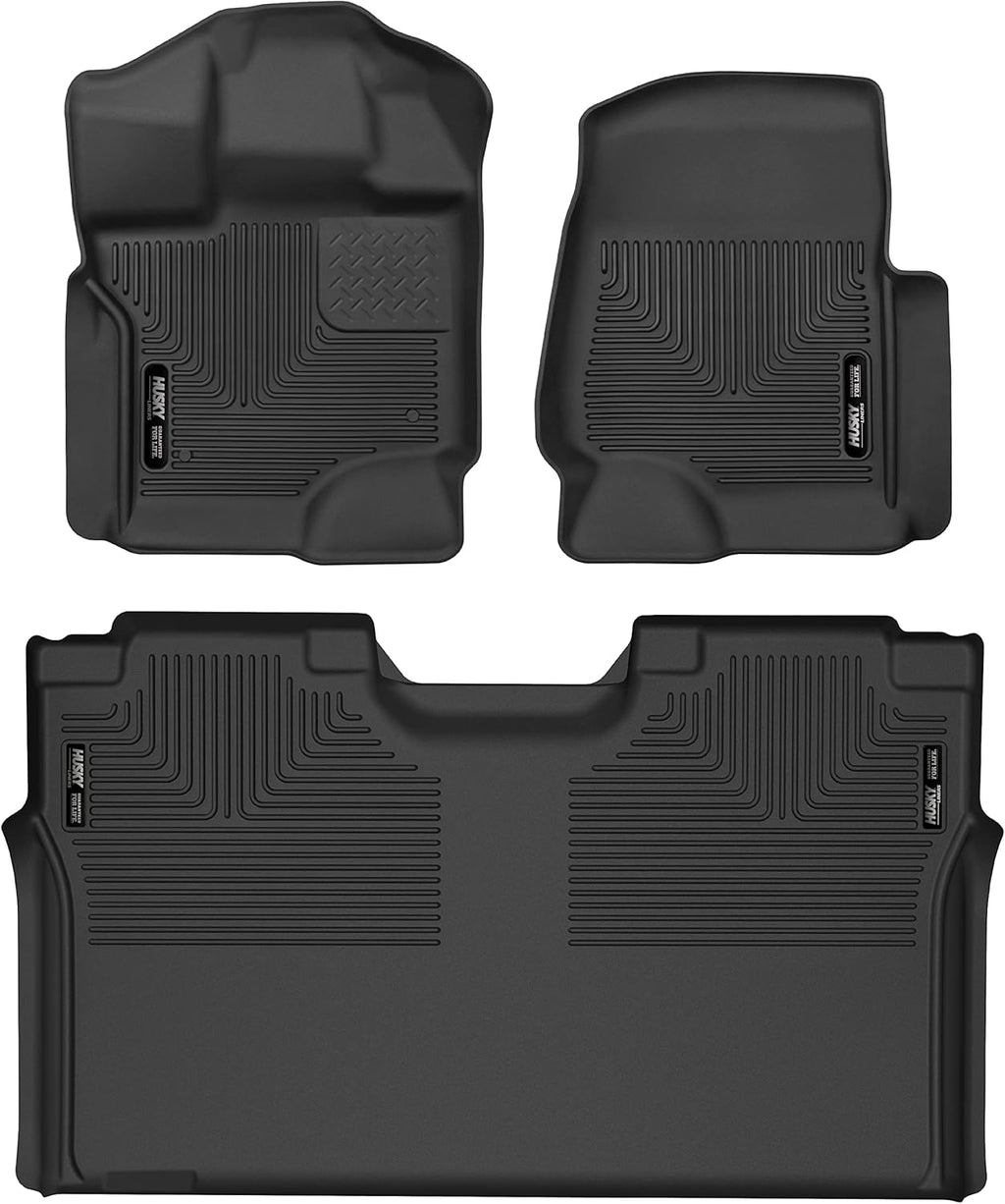 Black Front & 2nd Seat Floor Liners 3 Pcs W830784
