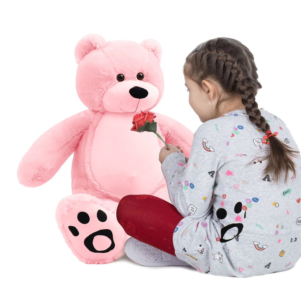 Pink 36 Inches Giant Teddy Bear Plush Toy V45789