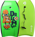 Body Board with Wrist Leash, EPS Core HDPE Slick Bottom, Pack of 2 I350