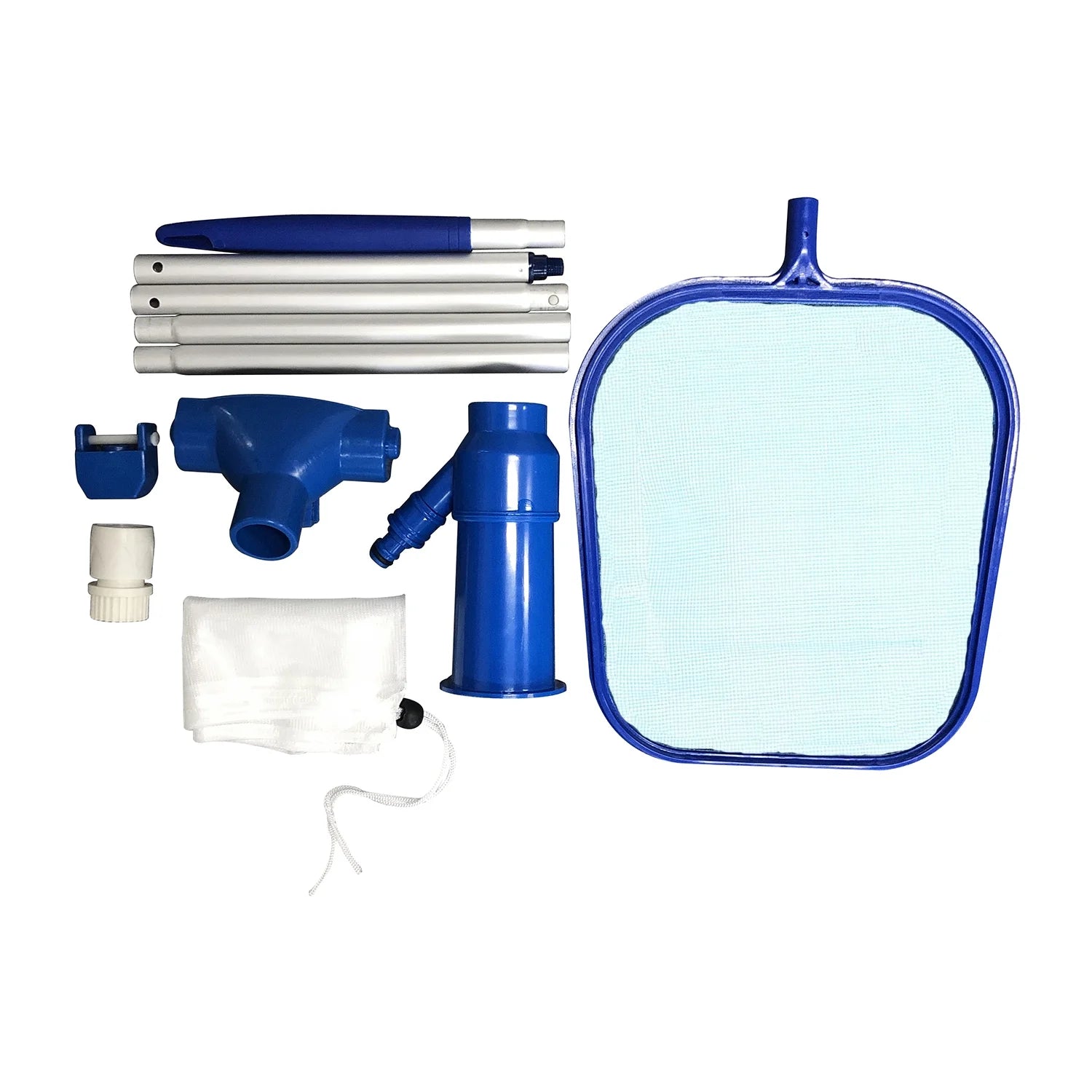 Pool Cleaning Set with Skimmer Brush Hose U87296