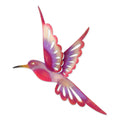 Purple Steel Bird Wall Decor J181