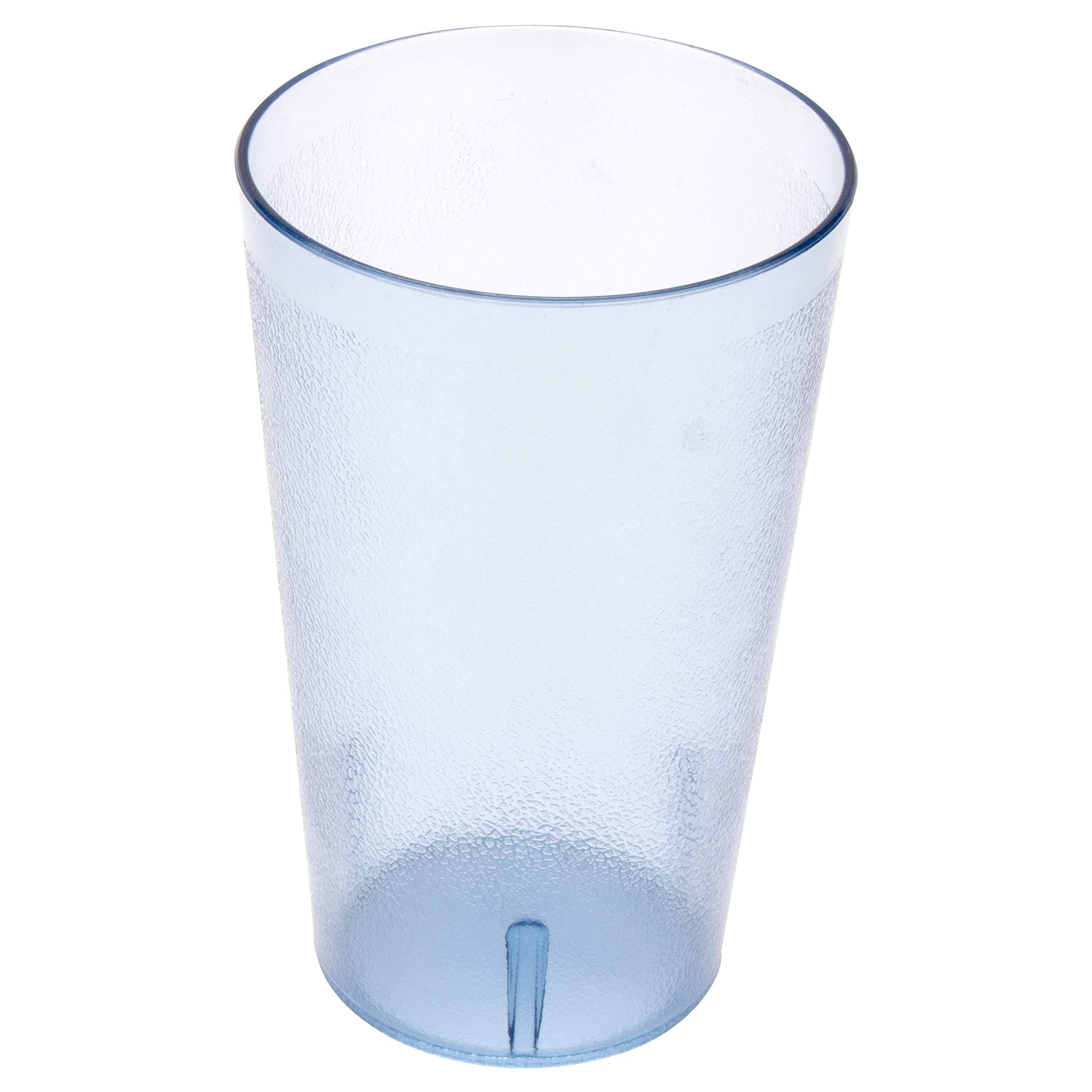 32 oz Short Plastic Textured Tumbler Blue O247777