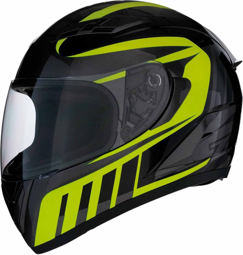 Black/Green Attack Helmet Y95772