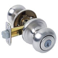 Keyed Entry Lockset Satin Nickel (Case of 3) Z534