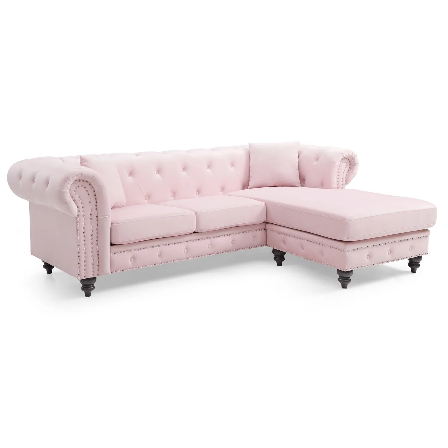 Pink Sofa Chaise ( 3 Boxes ) R5999