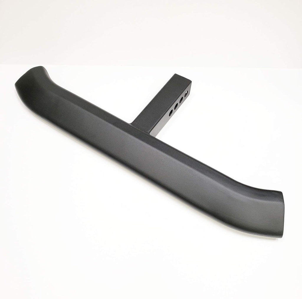 28" L Towing Hitch Step Bar 2" Receiver Black Slant Truck Trailer Rear Bumper Guard B948432
