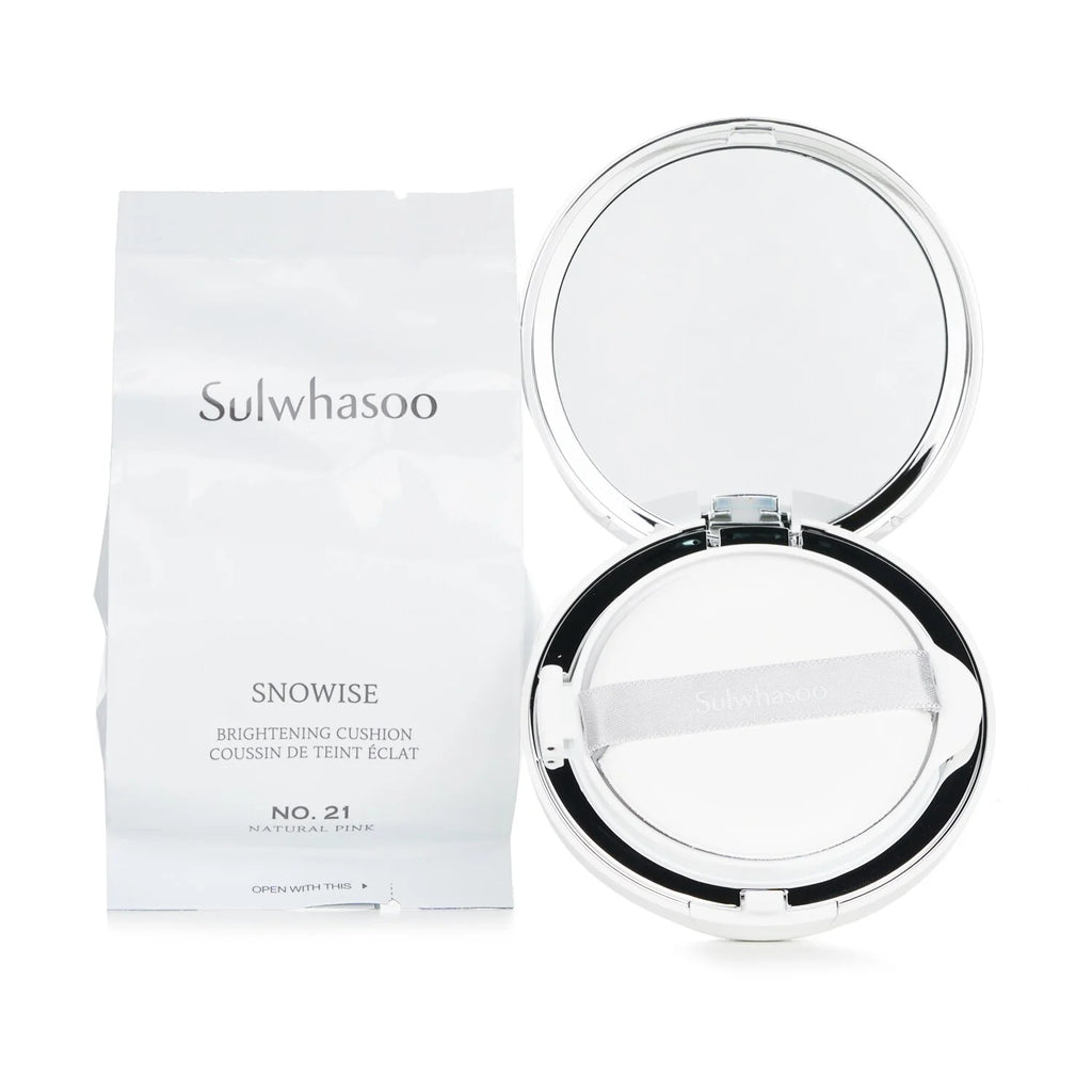 Snowise Brightening Cushion SPF50 No.21 Natural Pink 2x14g/0.49oz P4969