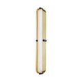 Aged Brass & Black LED Bath Bracket D850