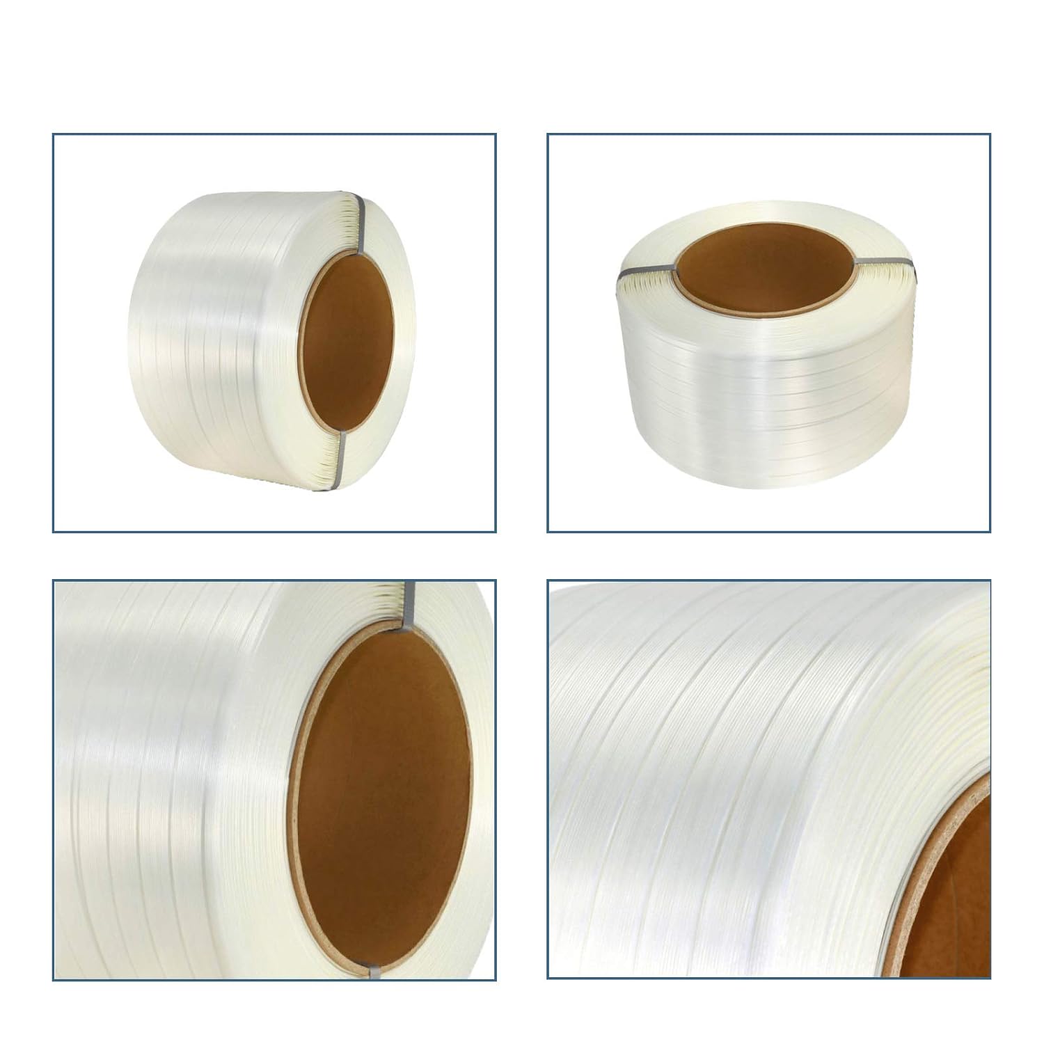 White Poly Cord Strapping Roll Z74791