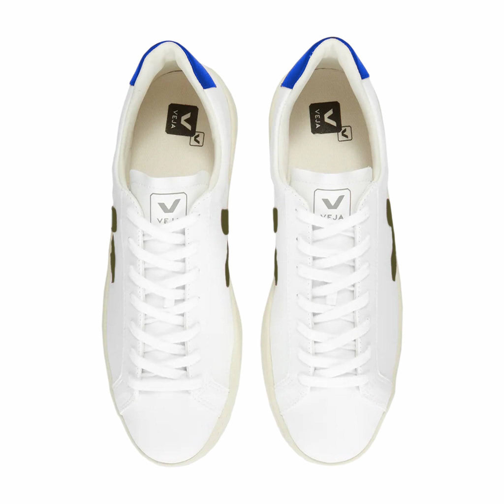 White Kaki Indigo Men Shoes G657