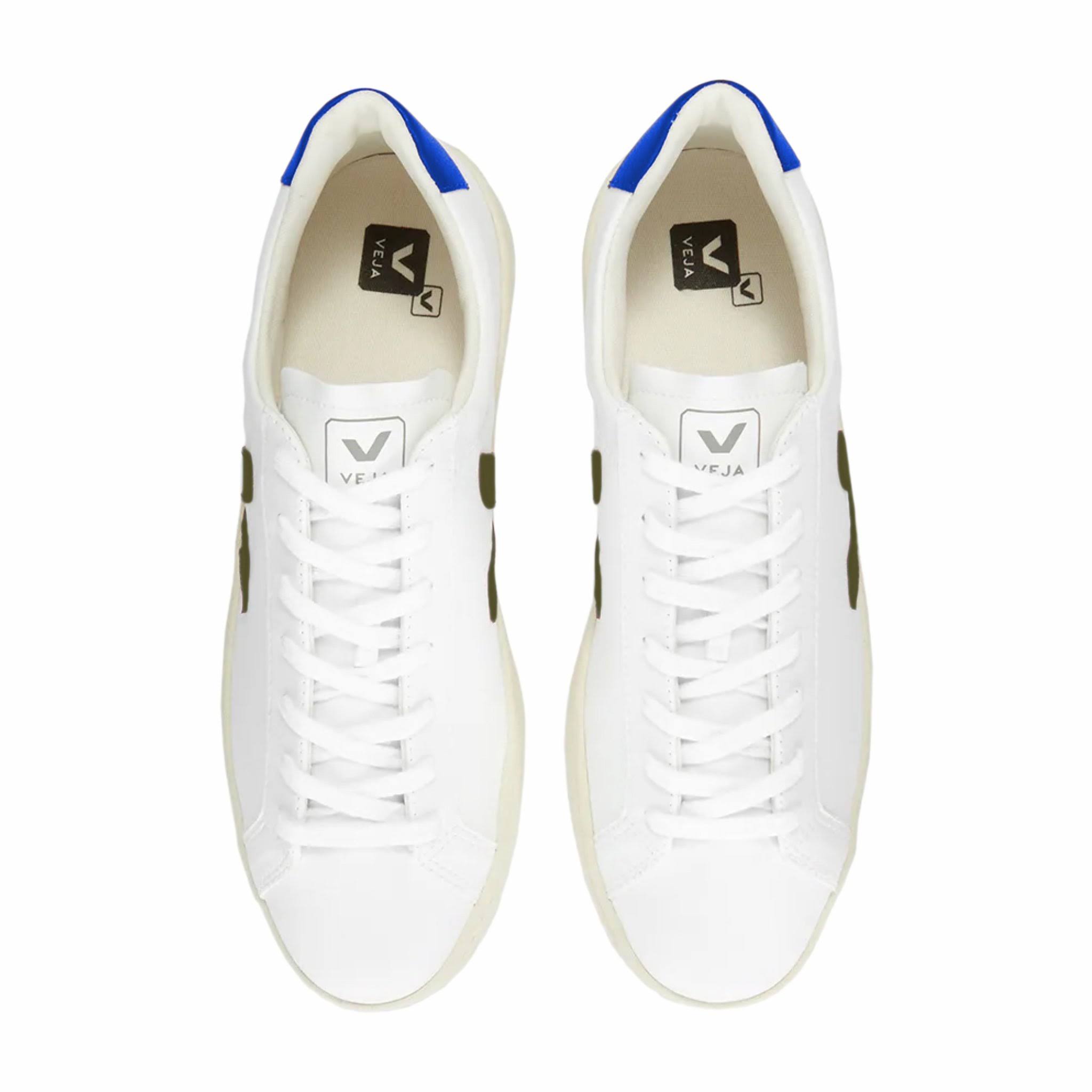 White Kaki Indigo Men Shoes G657