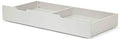 Cool Grey Cot Underbed Storage Drawer F6114