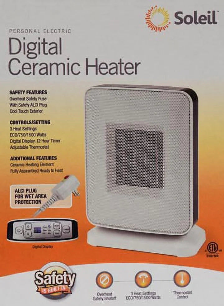 Portable Ceramic Space Heater B321