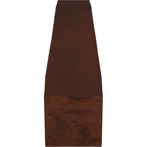 Sandblasted Faux Wood Fireplace Mantel, Natural Pecan G255260