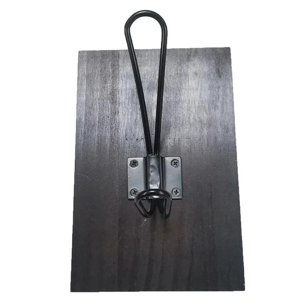 Wooden Motorcycle Helmet Rack & Jacket Hook Hat Storage Display Holder Q2195
