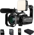 4K 1080P 60FPS Video Camcorder with 30X Zoom Infrared Night Vision X177678