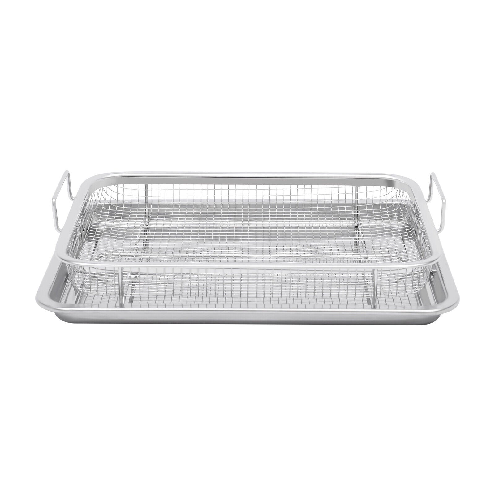 12.6inch Stainless Steel Air Fryer Basket & Tray Set Z7910