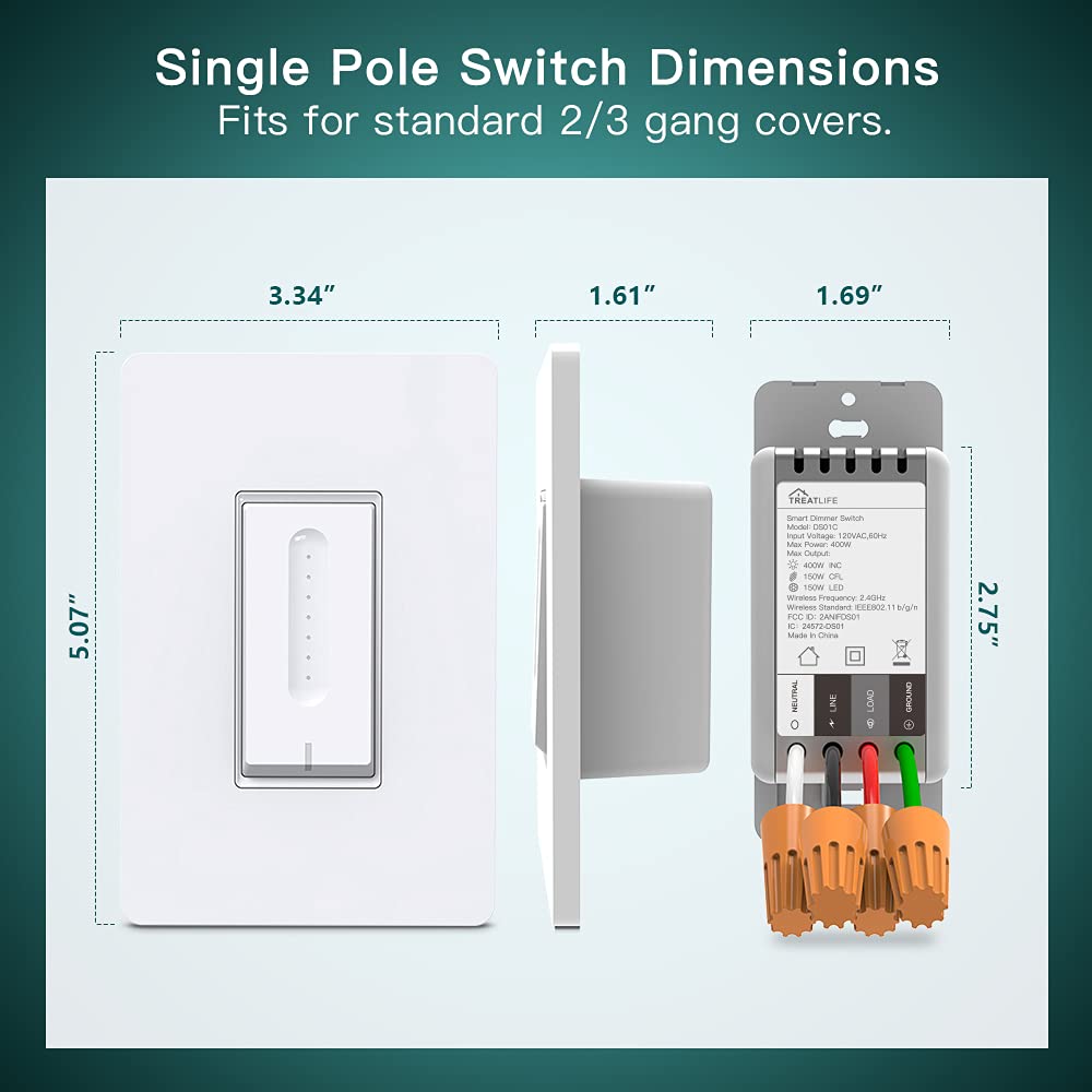 4 Pack Smart Dimmer Switch S622297