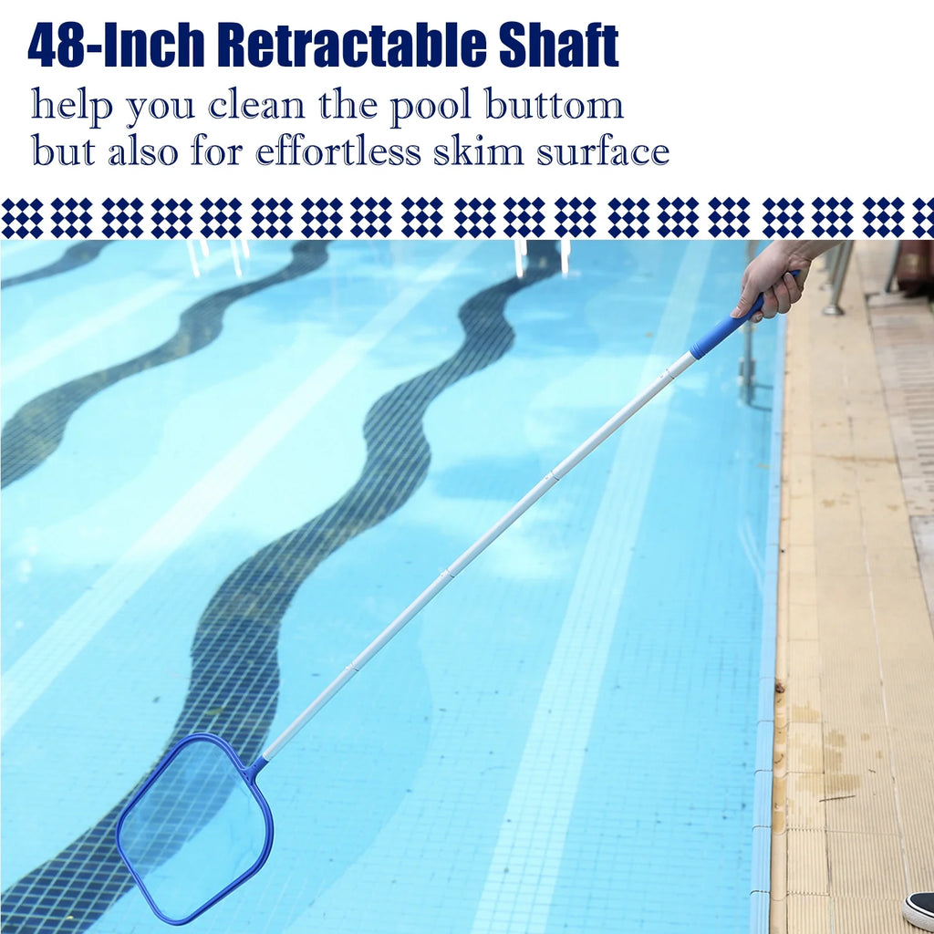 Pool Cleaning Set with Skimmer Brush Hose U87296