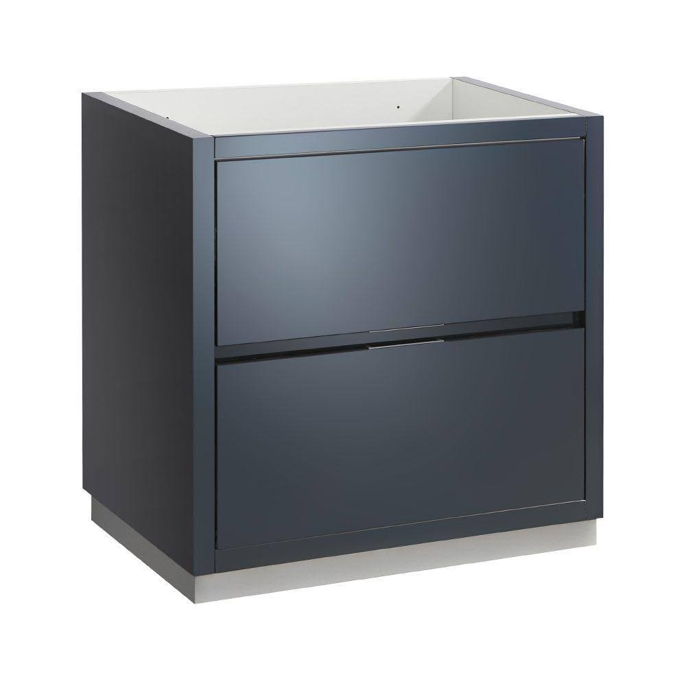 Dark Slate Gray Free Standing Bathroom Cabinet S481