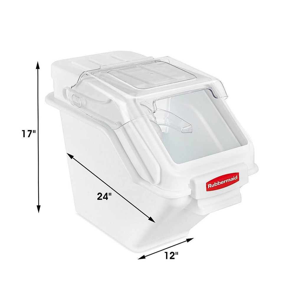 White ProSave Shelf Ingredient Bin P560