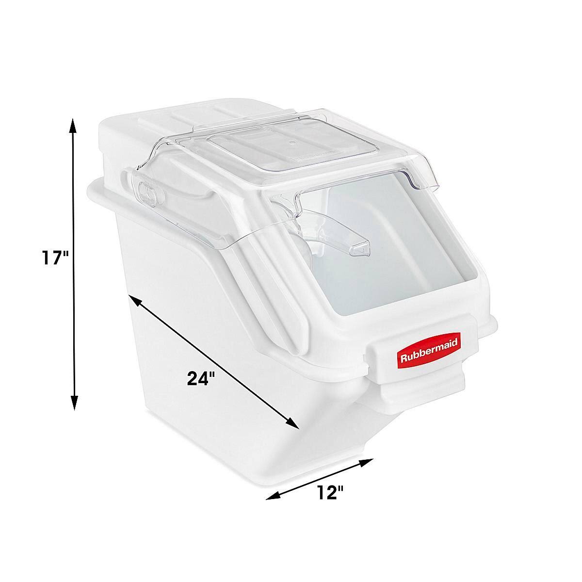 White ProSave Shelf Ingredient Bin P560