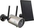 Wireless Solar Powered 1080P Outdoor Security Camera with Night Vision H445095