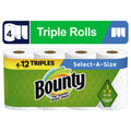 4 Triple Rolls White Paper Towels Y228493