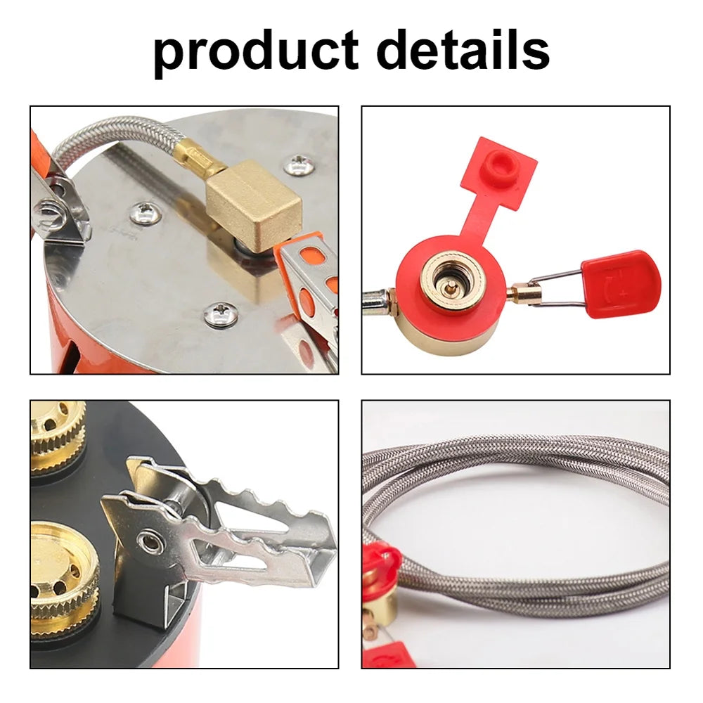 15800W Windproof Camping Stove with Storage Bag H51226