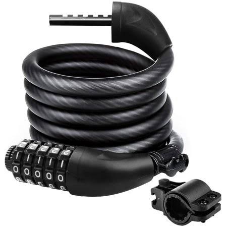 12mm Heavy Duty Bicycle Chain Lock Combination Cable Lock B312216