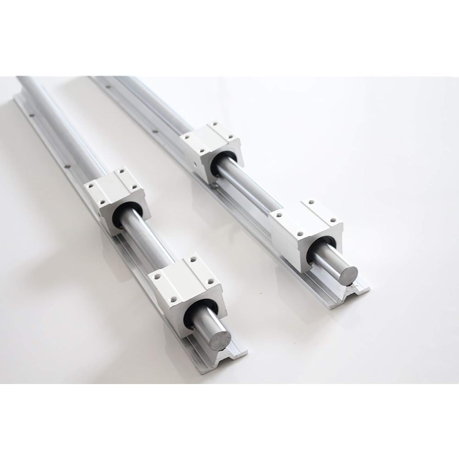 Linear Rail Slide Shaft Rod Guide Kit for 16mm Slotted Bearings T39651