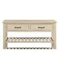Antique Gray Console Table with Drawer X16964