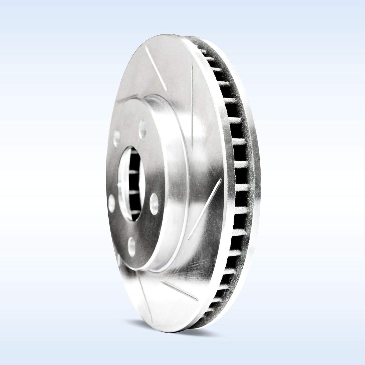 Slotted Brake Rotors and Semi Met Pads Y897
