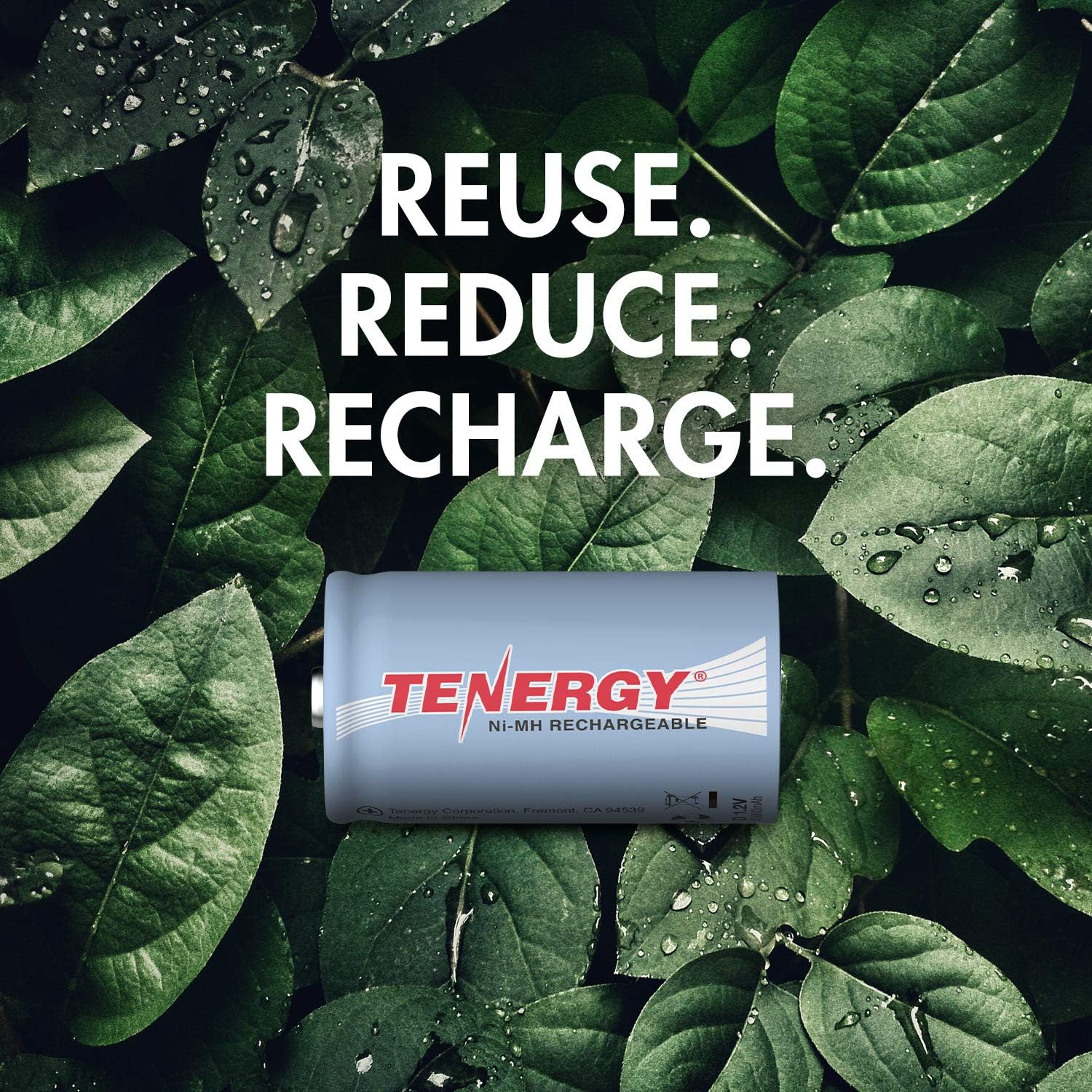10000mAh NiMH D Battery 16-Pack D5250