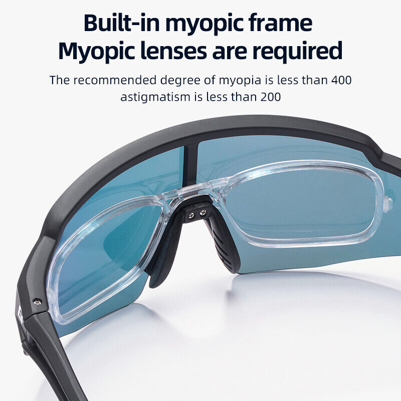 Polarized Half Frame Cycling Sunglasses with Myopia frame L697