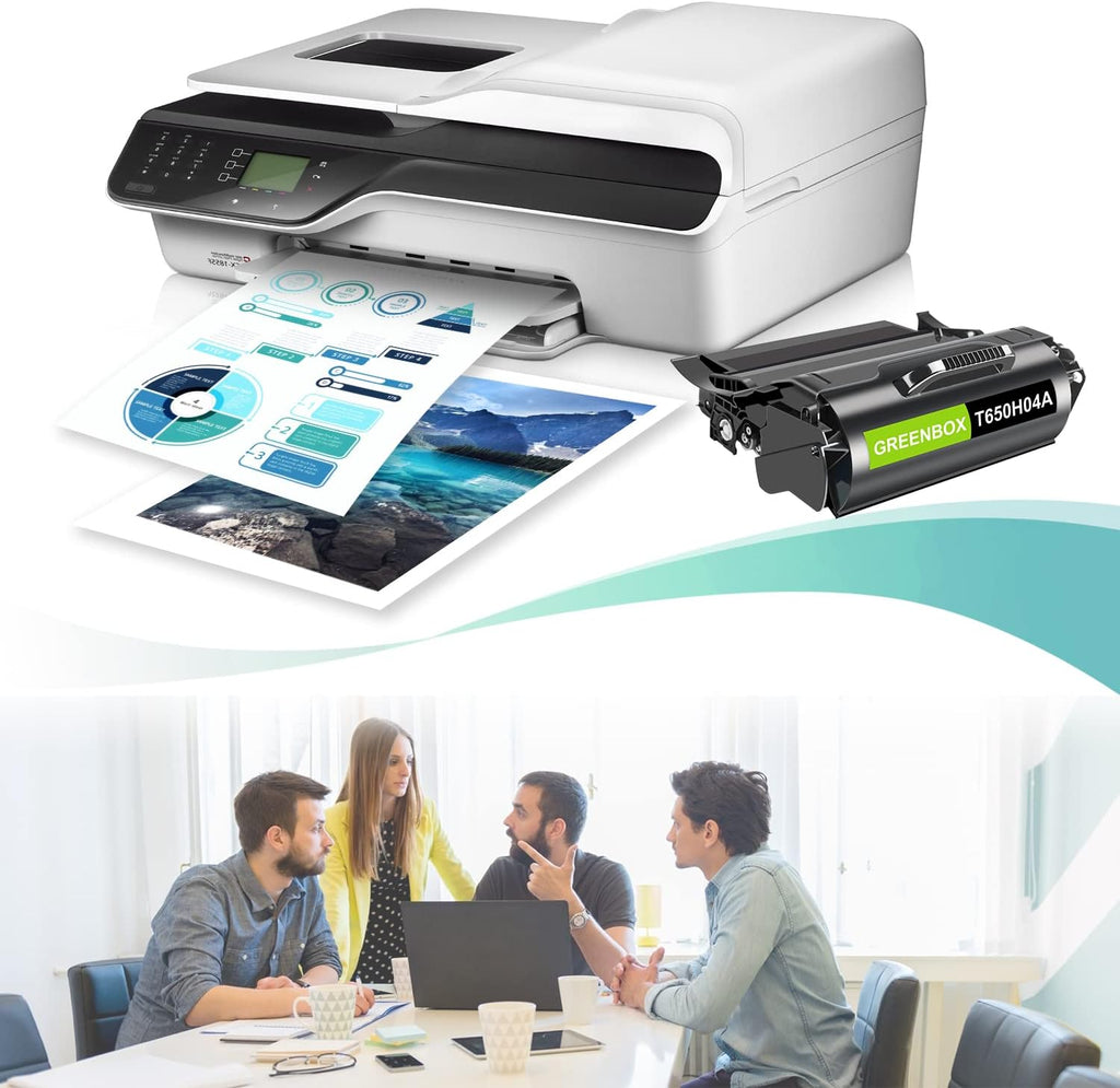 Remanufactured Toner Cartridge for Lexmark T650 T652 T654 T656 Printers (1 Pack) D525