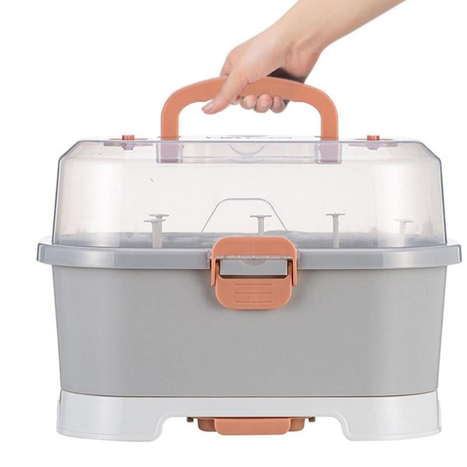 Baby Bottle Drying Rack with Drainer Tray P727