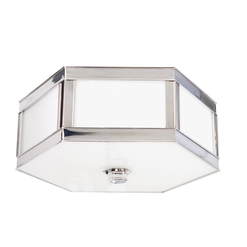 Aged Brass 2 Light Flush Mount S771178