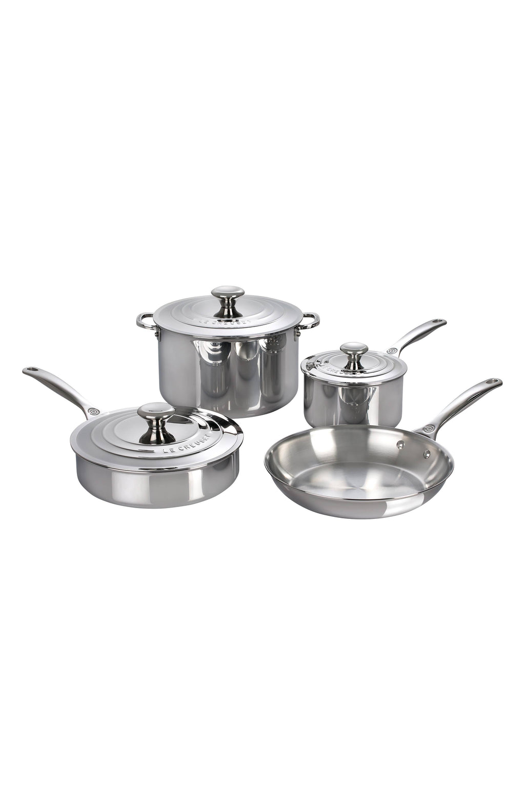 7 Piece Stainless Steel Cookware Set V1458