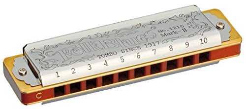 Halls Harmonica D-Shaped Folk Blues Mark II 1210 Q3466